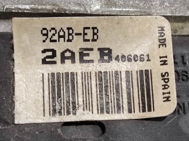 Ford Fiesta, Escort motorvezérlő 92AB-12A650-EB