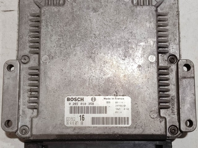 Citroen Xsara Picasso 2,0 Diesel motorvezérlő Bosch 0281010358 9641607180