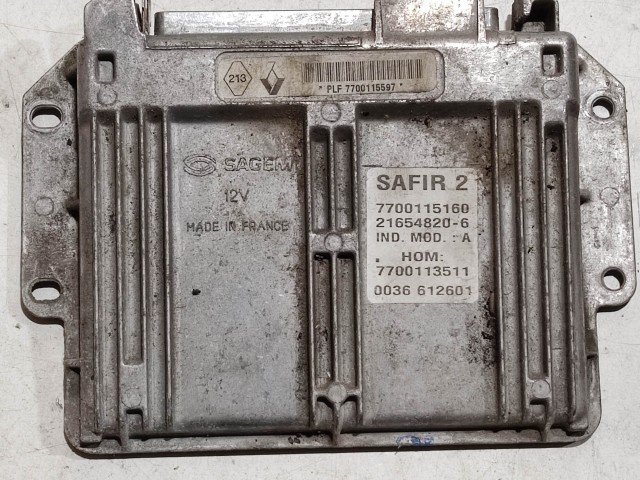 Renault Clio II. 1,2 benzin motorvezérlő 21654820-6 7700115160