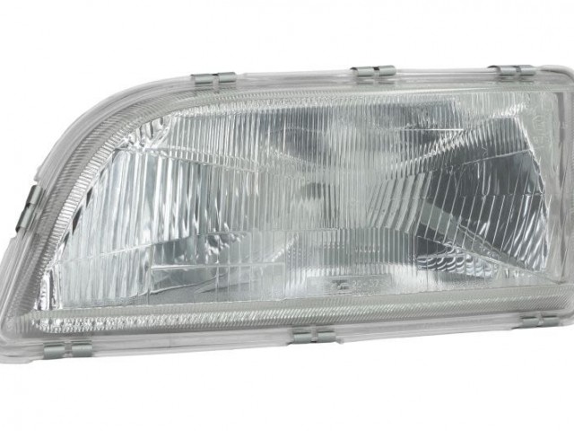 Volvo S40 utángyártott új bal első fényszóró H4 98.6-ig (belülr. áll. is) TYC