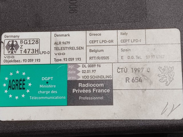 Audi A6 C5, A4 (B5) komfortelektronika modul 4B0962258E