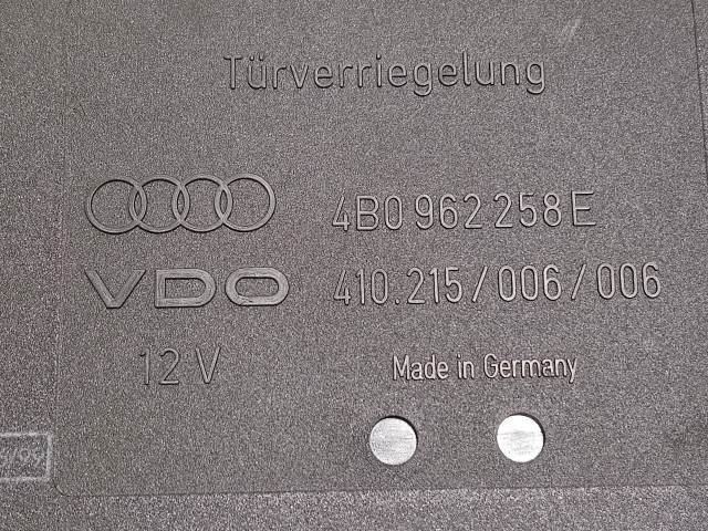 Audi A6 C5, A4 (B5) komfortelektronika modul 4B0962258E