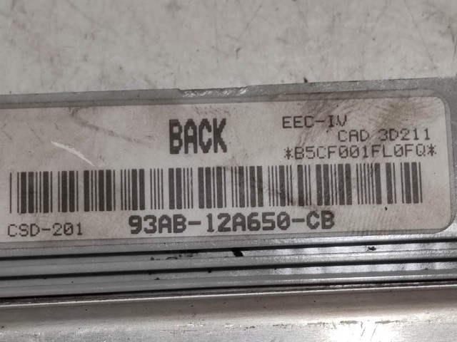 Ford Escort motorvezérlő B5CF001FL0FQ 93AB-12A650-CB