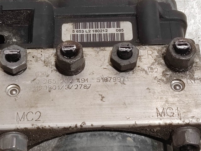 218457 Fiat Fiorino , Qubo , Citroen Nemo, Peugeot Bipper Bosch Abs 0265232491 , 51879971,  a képen látható sérüléssel