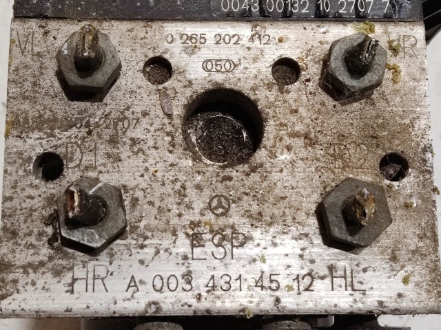 Mercedes Benz A-Class (W168) 1997-2004 Abs   0265202412 , A0034314512