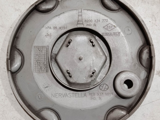 218851 Renault Megane II. alufelni közép kupak, a képen látható állapotban