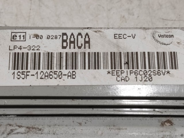 Ford Ka 1996-2008 1,3 Benzin motorvezérlő VISTEON  1S5F-12A650-AB