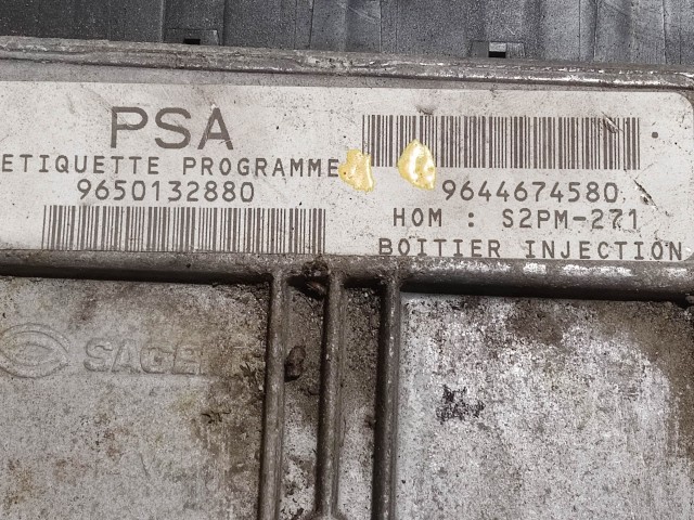 Citroen Xsara Picasso, C5, Peugeot 406 1,8 16v benzin motorvezérlő 9644674580