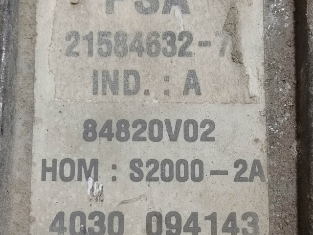 Peugeot 206 1,4 8v Benzin Motorvezérlő 9644625680