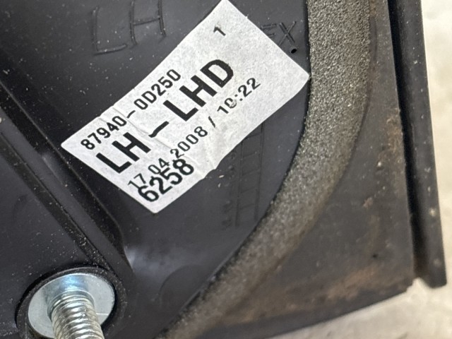 216897 Toyota Yaris II. 2006-2011 3 vezetékes bal oldali visszapillantó tükör