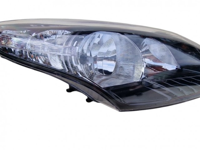 Renault Megane III. 2008.10.31-2012.03.31 utángyártott új jobb első fényszóró 2H7 fekete házas, nap.f. (motorral) DEPO