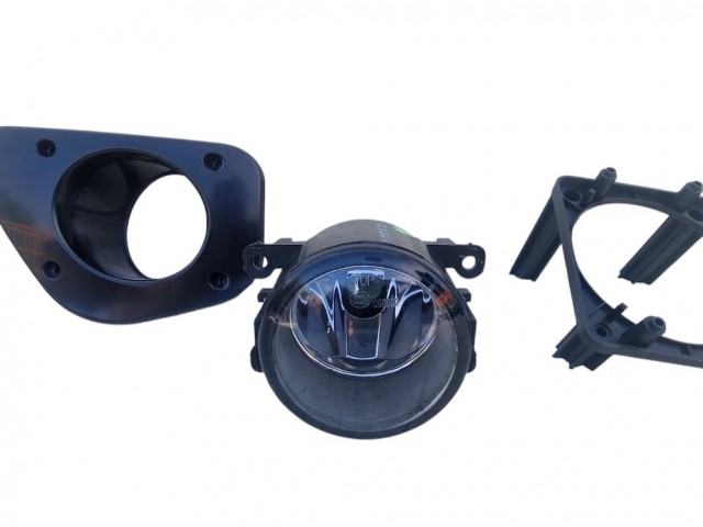 Toyota Aygo 2005-2012 utángyártott új bal első ködlámpa H11 kerettel DEPO