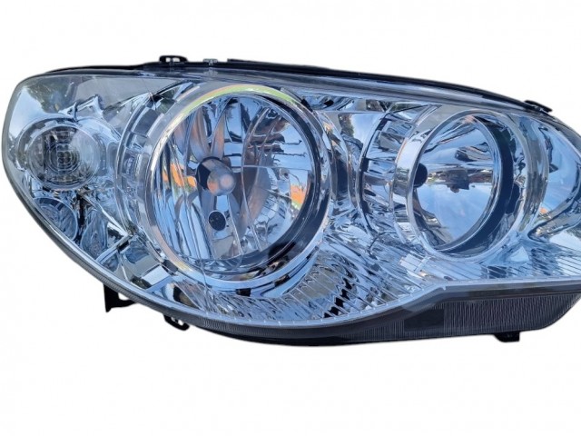 Fiat Albea 2005.01.01-2012.12.31, Palio, Palio utángyártott új jobb első fényszóró 2H7, króm házas (motorral) DEPO