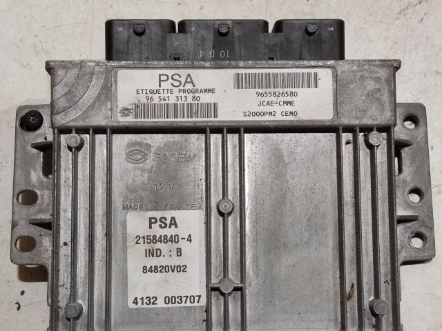 Peugeot 407, Citroen Xsara Picasso, C5 1,8 benzin motorvezérlő 9655826580