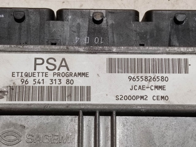 Peugeot 407, Citroen Xsara Picasso, C5 1,8 benzin motorvezérlő 9655826580