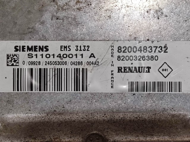 Dacia Logan, Renault Clio II., Thalia, Kangoo 1,4 benzin motorvezérlő 8200483732 , S110140011A