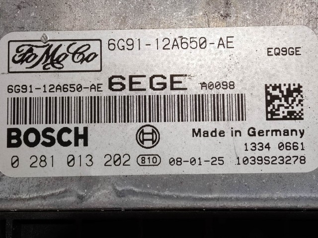 Land Rover Freelander 2,2 Diesel motorvezérlő Bosch 0281013202 , 6G91-12A650-AE