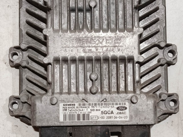 Ford Fiesta, Fusion, Mazda 2 motorvezérlő  Siemens 7M71-12A650-AA , 5WS40434A-T
