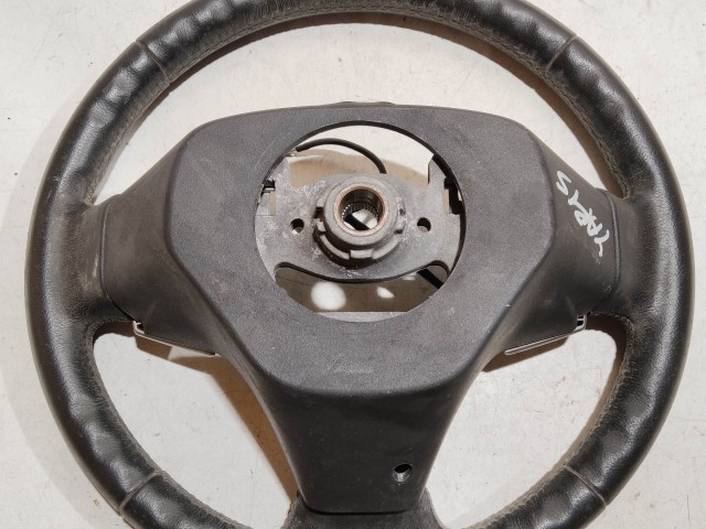 Toyota Yaris II. 2006-2011 2006-2011 Kormánykerék használt Fekete multikormányos bőr  