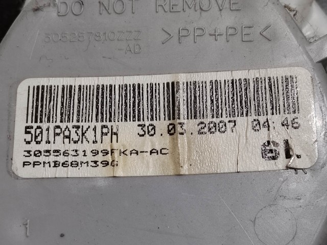Toyota Yaris II. 2006-2011 bal első biztonsági öv 305563199FKA-AC