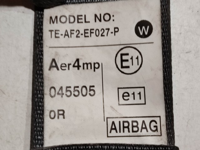 Toyota Yaris II. 2006-2011 jobb első biztonsági öv 305562599FKA-AC