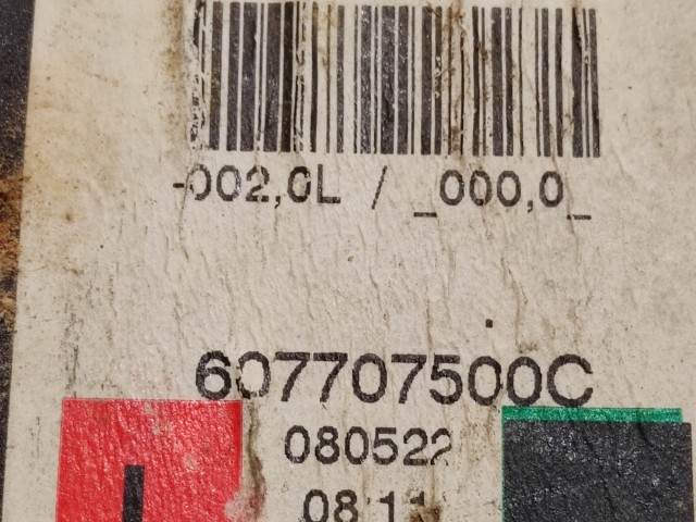 Opel Corsa D 2006-2014 bal első biztonsági öv 607707500C