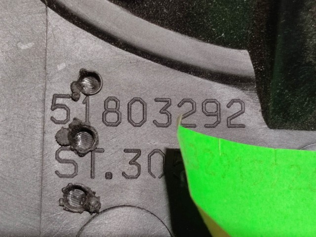 Fiat 500 2009 Műszerfal párna  betét használt bal szürke