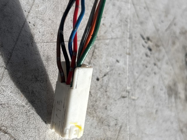219051 Fiat Sedici 2006-2014 Tükör használt elektromos Jobb  7 a képen látható sérüléssel