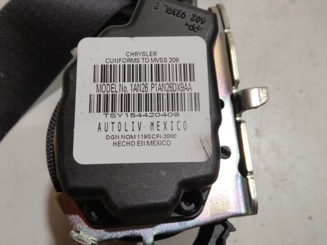 Fiat Freemont 2011-2015 jobb hátsó biztonsági öv 1AN26DX9AA