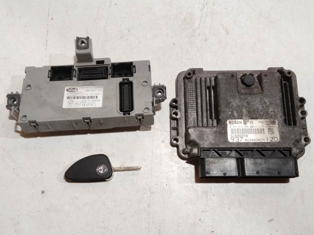 222145 Alfa Romeo 147 1,9 8v Diesel motorvezérlő szett 51806558 , 0281012965