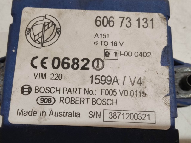 Alfa Romeo 156 2001-2005 1,9 8v Diesel motorvezérlő szett, Bosch 0281010740 , 55186488