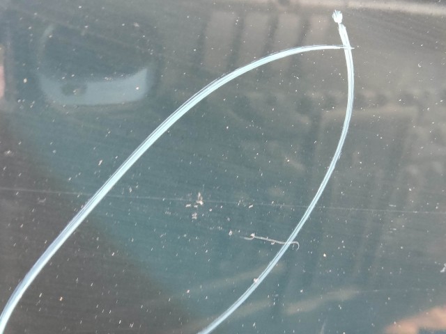 110050 Fiat Stilo 2001-2007 bal első ajtó, a képen látható sérüléssel
