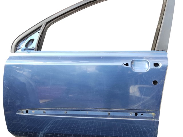 110041 Fiat Stilo 2001-2007 bal első ajtó, a képen látható sérüléssel
