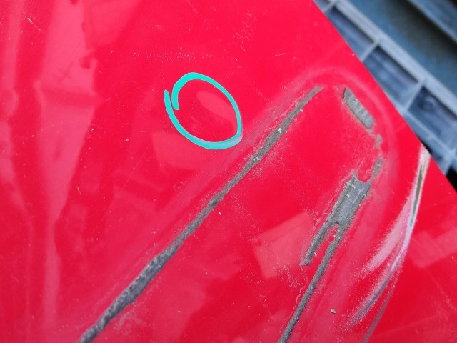121849 Citroen C1 2005-2014 3 ajtós jobb oldali ajtó, a képen látható sérüléssel