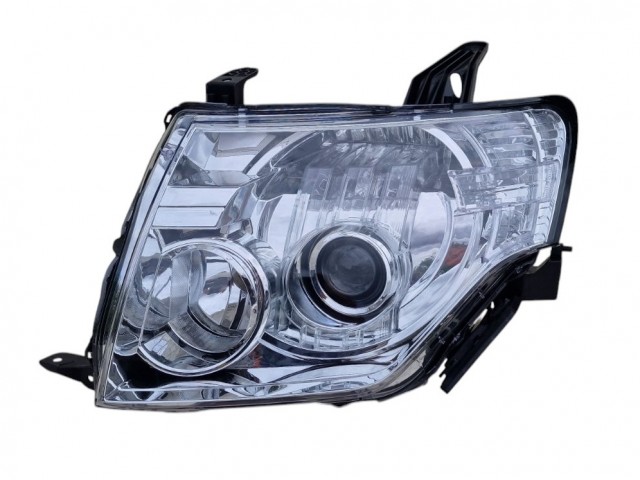 Mitsubishi Pajero 2007.02.01- utángyártott új bal első fényszóró D2S/H9 Xenon (belülr. áll.) DEPO