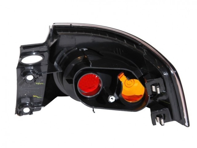 Seat Ibiza 6L1 2002.03.01-2008.04.30 utángyártott új bal hátsó külső lámpa üres (piros házas)