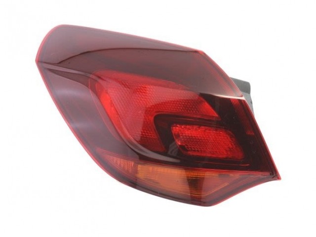 Opel Astra J 2009-2012 utángyártott új bal hátsó külső lámpa sötét (5 ajtós) MM