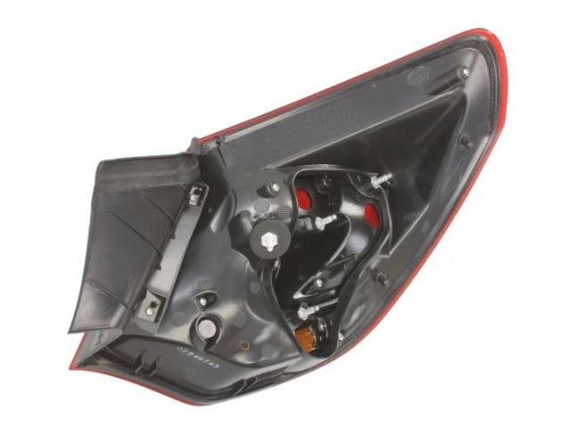 Opel Astra J 2009-2012 utángyártott új bal hátsó külső lámpa sötét (5 ajtós) MM