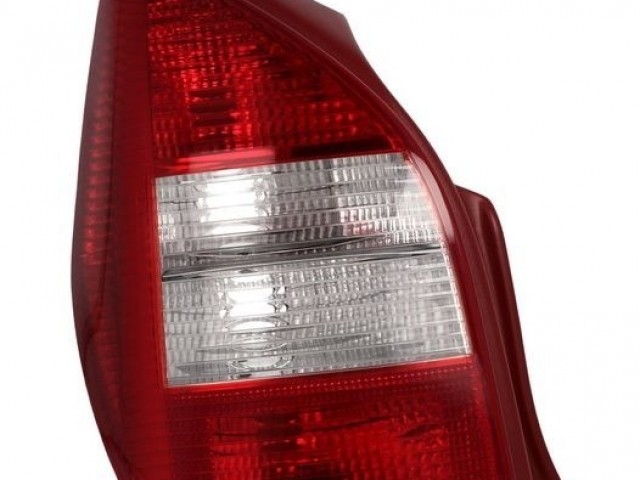 Citroen C2 2003-2008 utángyártott új bal hátsó lámpa (piros/fehér)