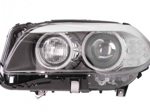 BMW 5 (F10) 2010-2013 utángyártott új bal első fényszóró Bi-XENON D1S/LED napp.f., kany.köv. 