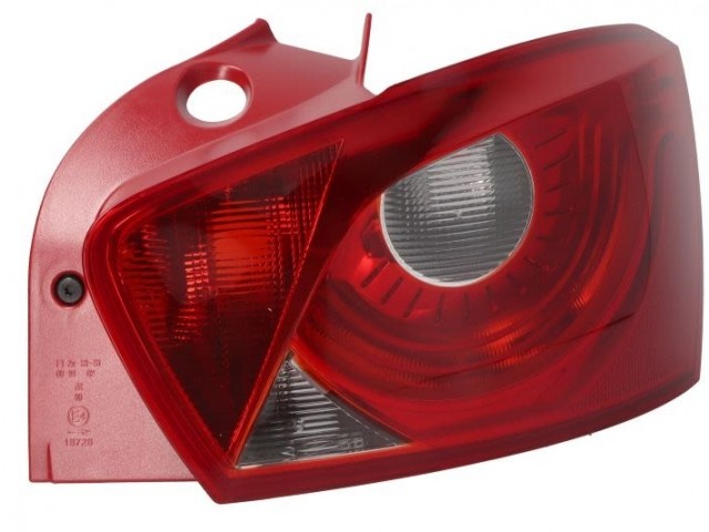 Seat Ibiza 6J 2008-2012 utángyártott új jobb hátsó lámpa (5 ajtós)