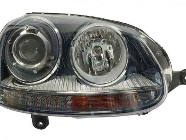 Volkswagen Golf V. 2003-2008 utángyártott új jobb első fényszóró D2S/H7 (motorral) AL