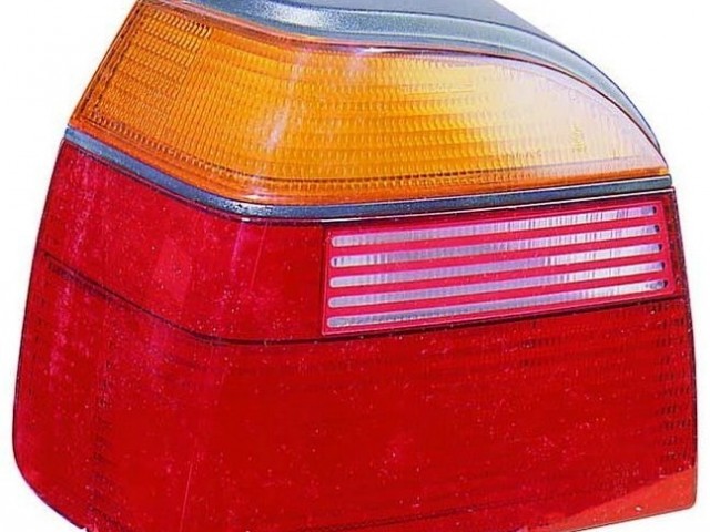 Volkswagen Golf III. 1991-1997 utángyártott új bal hátsó lámpa üres 