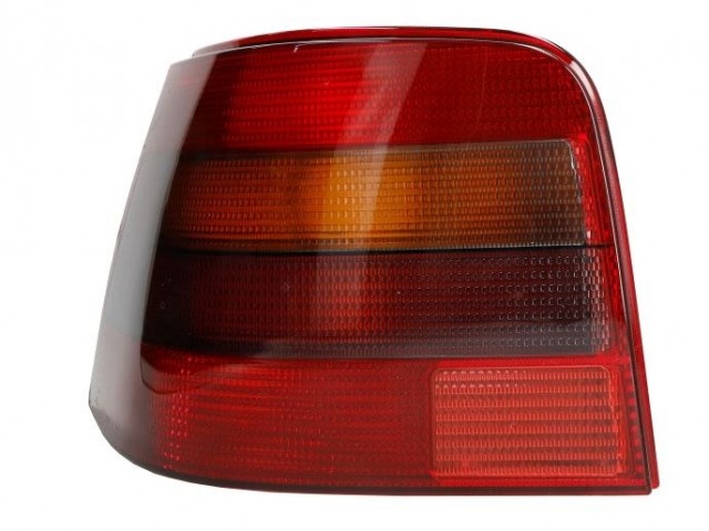 Volkswagen Golf IV. 1997-2003 utángyártott új bal hátsó lámpa szürke/piros (nem Kombi) TYC
