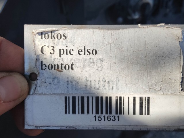 151631 Citroen C3 Picasso  2009-2017 Lökhárító használt első Ezüst 