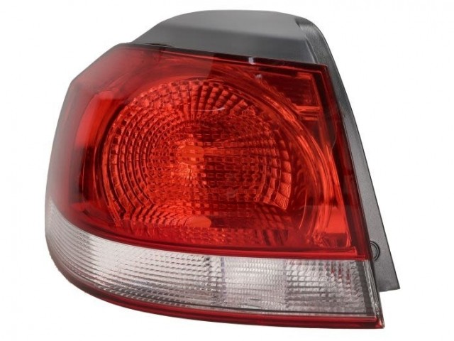 Volkswagen Golf VI. 2008-2012 utángyártott új bal hátsó külső lámpa (HELLA-tip.)