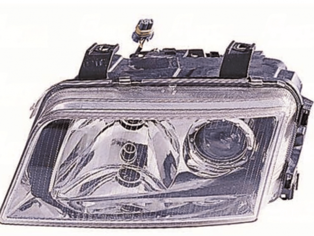 Audi A4 (B5) 1994-1998 utángyártott új bal első fényszóró XENON izzó,elktr.NO! DEPO 