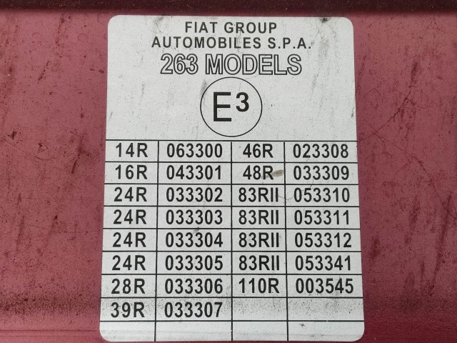 223161 Fiat Doblo 2015-2022 motorháztető