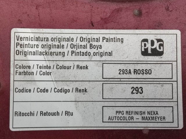 223161 Fiat Doblo 2015-2022 motorháztető
