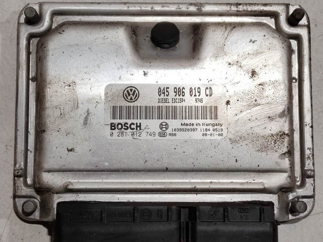 Skoda Fabia, Roomster, Volkswagen Polo 9N, Seat Ibiza 6L1, Cordoba 1,4 Diesel motorvezérlő 0281012749 , 045906019CD